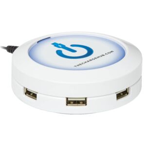 ChargeHub X7 2.4A 7-Port USB Super Charger White ChargeHub X7 2.4A 7-Port USB Super Charger White